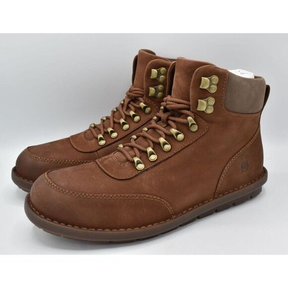 Born Mens Size 11.5 Scout Brown Taupe Fossil Leather Waterproof Combo Boots main image 8